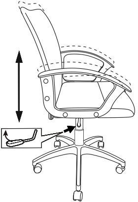 Кресло Бюрократ CH-590