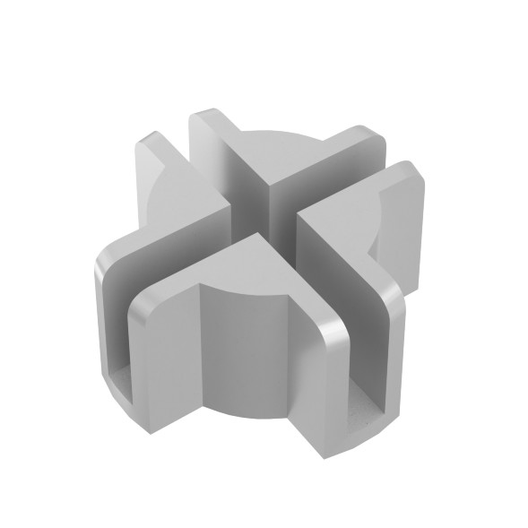 Заглушка соединительная &amp;quot;Крестообразная &amp;quot; для экранов Белая RAND в Нижнем Тагиле 