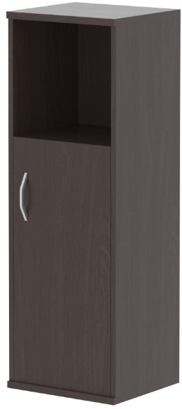 Шкаф колонка с глухой малой дверью СУ-2.1(R)  Венге Магия 406х365х1200