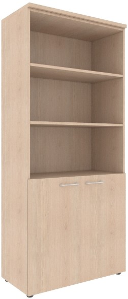 Шкаф с 1 комплектом глухих малых дверей и топом XHC 85.5 Бук Тиара 856х432х1955 XTEN в Нижнем Тагиле 