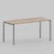 Стол Лофт 1200х600 на П-образных опорах, серый