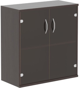 Шкаф со стеклянными дверьми СТ-3.2 Венге Магия 770х365х823