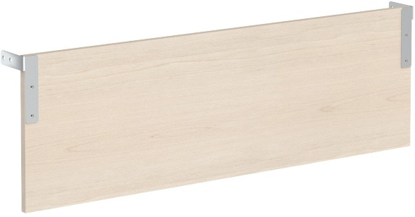 Фронтальная панель подвесная XDST 127 Бук Тиара/Алюминий 1100х350х18